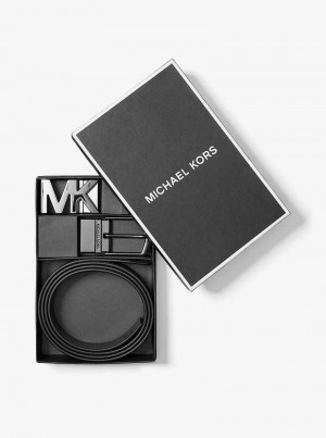 Michaelkors 4-In-1 Logo Belt Box Set Azul Marinho | SN-MK28297