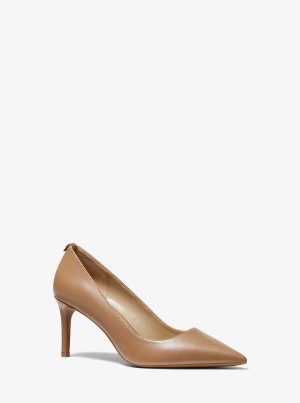 Michaelkors Alina Flex Leather Marrom | SN-MK27648