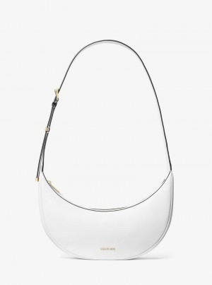 Michaelkors Avra Medium Leather Branco | SN-MK27227