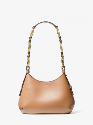 Michaelkors Bardot Mini Leather Marrom | SN-MK27058