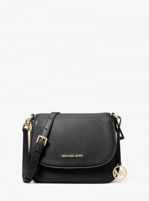 Michaelkors Bedford Small Pebbled Leather Pretas | SN-MK27229