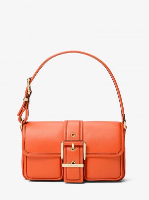 Michaelkors Colby Medium Leather Laranja | SN-MK26965
