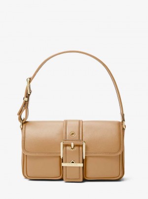 Michaelkors Colby Medium Leather Marrom | SN-MK26963