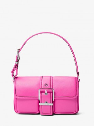 Michaelkors Colby Medium Leather Rosa | SN-MK26956