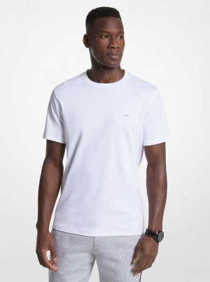 Michaelkors Cotton Crewneck Branco | SN-MK28003
