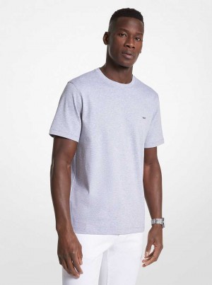 Michaelkors Cotton Crewneck Cinzentas | SN-MK27970