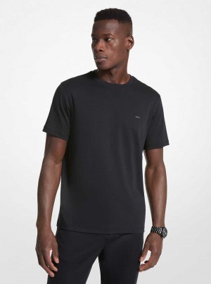 Michaelkors Cotton Crewneck Pretas | SN-MK27991