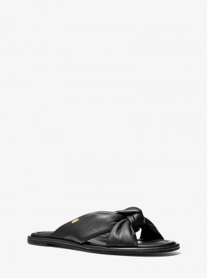 Michaelkors Elena Leather Pretas | SN-MK27513
