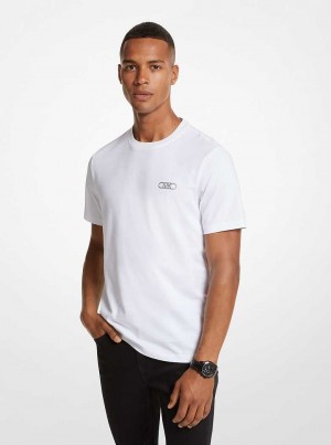 Michaelkors Empire Logo Cotton Branco | SN-MK27956