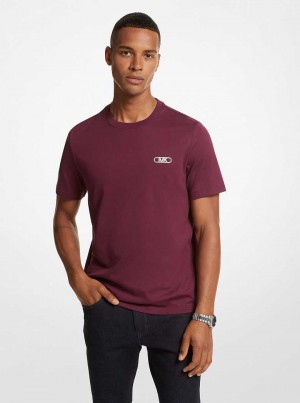 Michaelkors Empire Logo Cotton Marrom Escuro | SN-MK27958