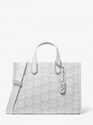 Michaelkors Gigi Large Empire Signature Logo Branco | SN-MK26929