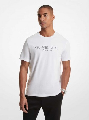 Michaelkors Graphic Logo Cotton Branco | SN-MK27972