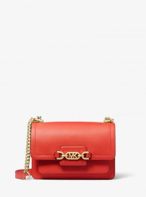 Michaelkors Heather Extra-Small Leather Coral | SN-MK27183