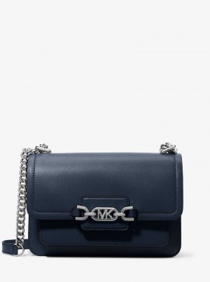 Michaelkors Heather Large Leather Azul Marinho | SN-MK27061