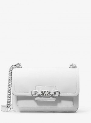 Michaelkors Heather Large Leather Branco | SN-MK27062