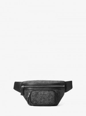 Michaelkors Hudson Empire Signature Logo Pretas | SN-MK28122