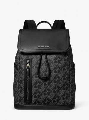 Michaelkors Hudson Empire Signature Logo Pretas | SN-MK28178