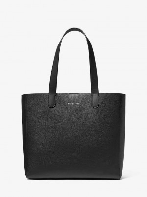 Michaelkors Hudson Pebbled Leather Pretas | SN-MK26932