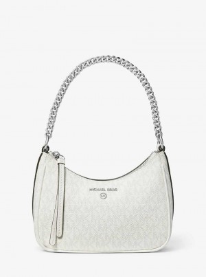 Michaelkors Jet Set Charm Small Logo Branco | SN-MK27017