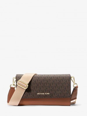 Michaelkors Jet Set Large Convertible Marrom | SN-MK27112