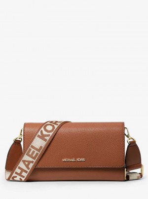 Michaelkors Jet Set Large Leather Marrom | SN-MK27108