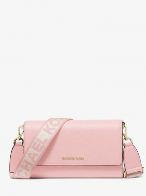 Michaelkors Jet Set Large Leather Rosa | SN-MK27110