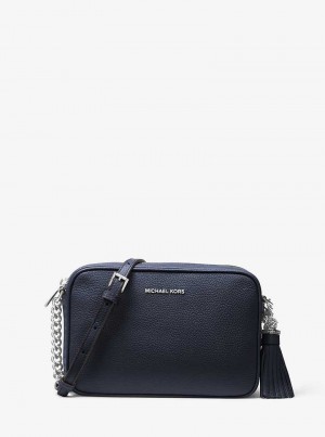 Michaelkors Jet Set Medium Logo Azul Marinho | SN-MK27267