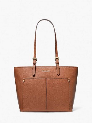 Michaelkors Jet Set Medium Pocket Marrom | SN-MK26788