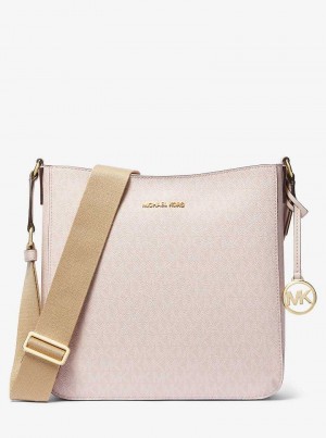 Michaelkors Jet Set Travel Large Signature Logo Rosa | SN-MK27206