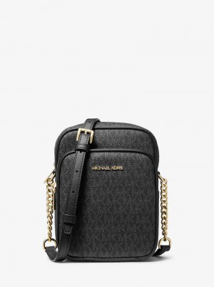 Michaelkors Jet Set Travel Medium Logo Pretas | SN-MK27279