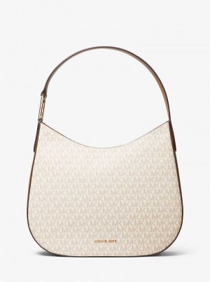 Michaelkors Kensington Large Signature Logo Luz Amarelas | SN-MK27038