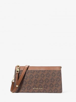 Michaelkors Large Empire Signature Logo Convertible Marrom | SN-MK27219