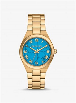 Michaelkors Lennox Gold-Tone Watch Douradas | SN-MK28415