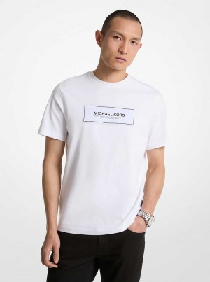 Michaelkors Logo Cotton Branco | SN-MK27942