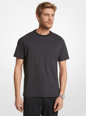 Michaelkors Logo Cotton Pretas | SN-MK27979