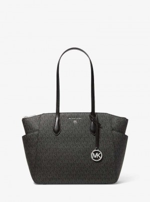 Michaelkors Marilyn Medium Logo Pretas | SN-MK26895