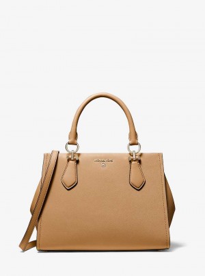 Michaelkors Marilyn Medium Saffiano Leather Marrom | SN-MK27308