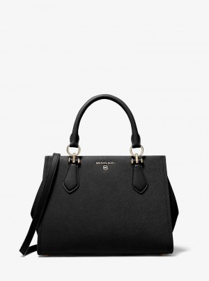 Michaelkors Marilyn Medium Saffiano Leather Pretas | SN-MK27309