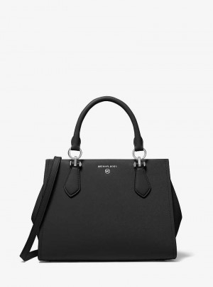 Michaelkors Marilyn Medium Saffiano Leather Pretas | SN-MK27315
