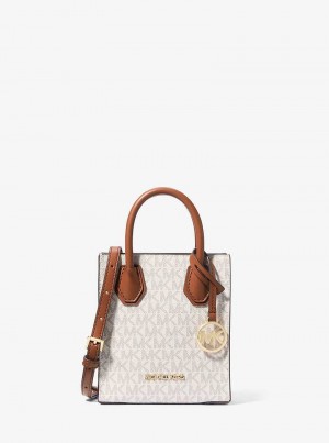 Michaelkors Mercer Extra-Small Logo and Leather Luz Amarelas | SN-MK27151