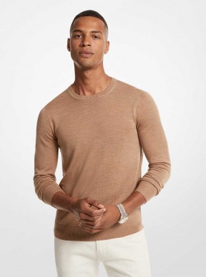 Michaelkors Merino Wool Marrom Escuro | SN-MK28058
