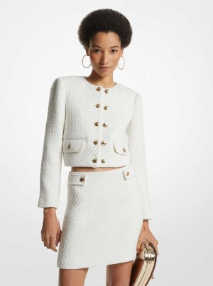 Michaelkors Metallic Tweed Bege | SN-MK26582