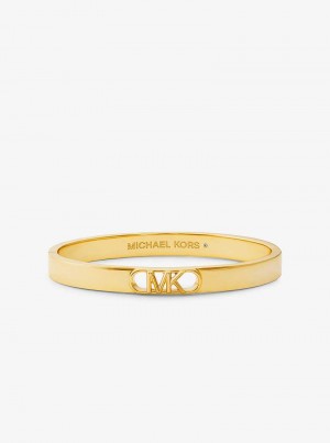 Michaelkors Precious Metal-Plated Brass Empire Logo Douradas | SN-MK27739