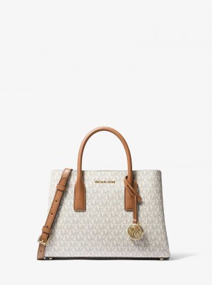 Michaelkors Ruthie Small Signature Logo Luz Amarelas | SN-MK27287