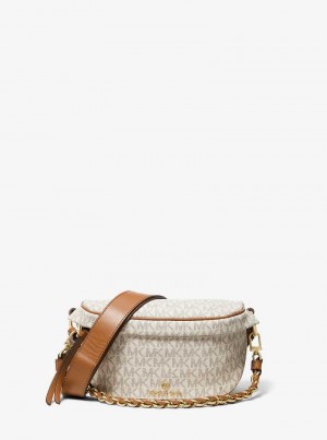 Michaelkors Slater Extra-Small Logo Luz Amarelas | SN-MK27166