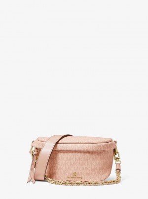 Michaelkors Slater Extra-Small Logo Rosa | SN-MK27167
