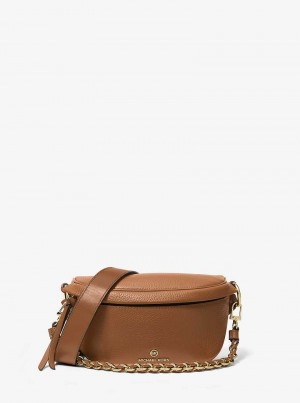 Michaelkors Slater Extra-Small Pebbled Leather Marrom | SN-MK27164