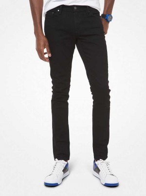 Michaelkors Slim-Fit Stretch-Cotton Pretas Pretas | SN-MK28025
