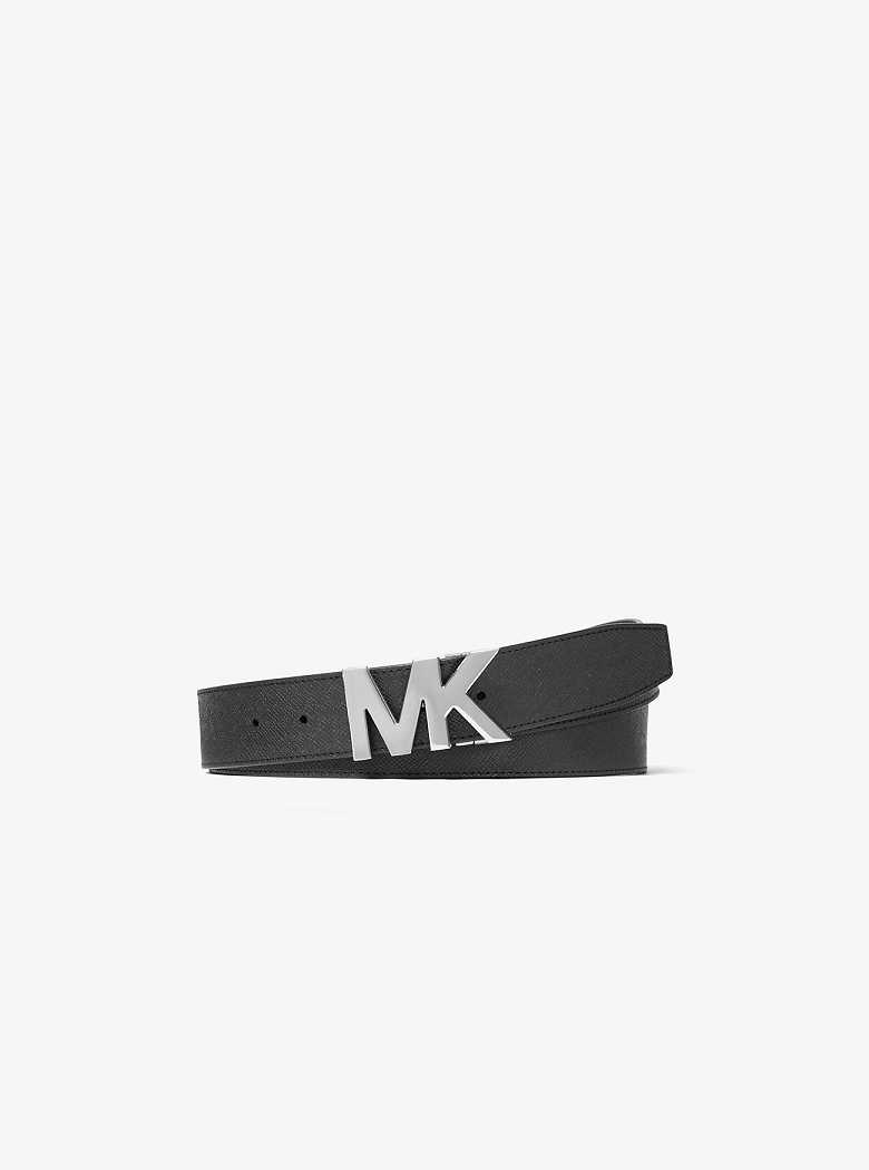 Michaelkors 4-In-1 Logo Belt Box Set Pretas | SN-MK28295