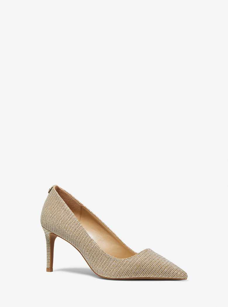 Michaelkors Alina Flex Glitter Chain-Mesh Douradas | SN-MK27639